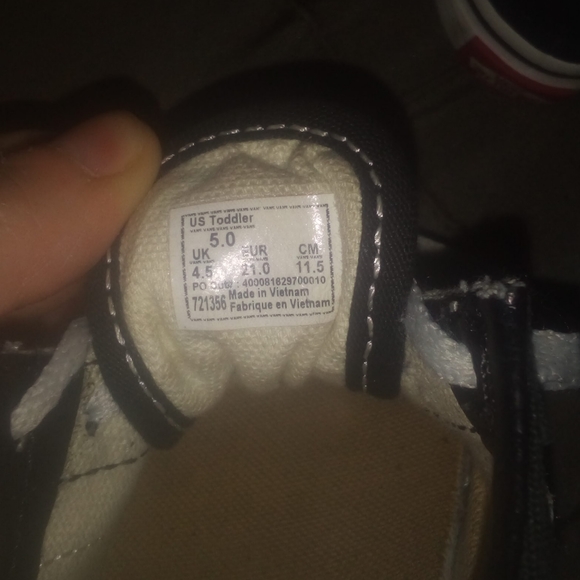 Toddler low top vans - Picture 4 of 4